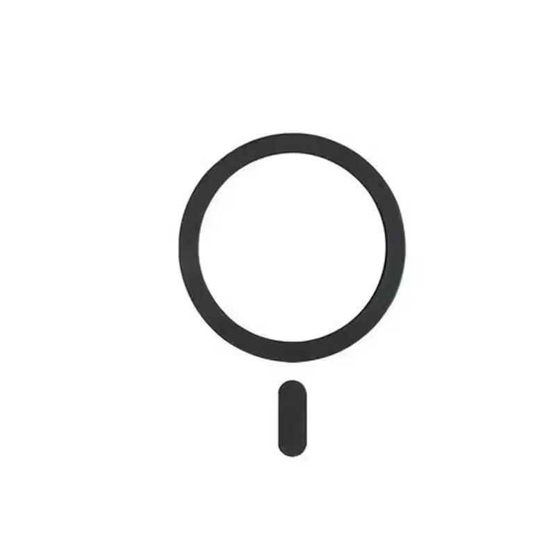 1-5 шт. для Magsafe Магнитная Пластина Кольцо Универсальная Металлическая Наклейка Подставка Беспроводное Зарядное Устройство Металлическая Пластина Лист для Магнитного Автодержателя