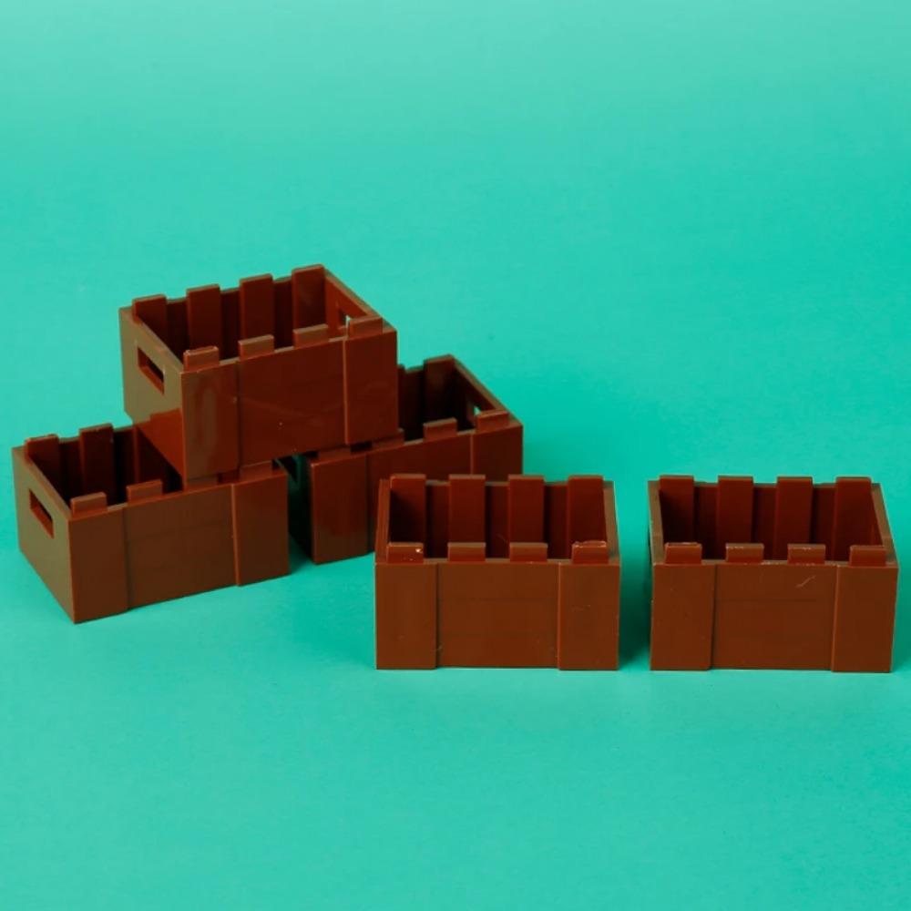 MOC Precious Deposits Building Blocks Treasure Pirate Map Gold Ore Silver Brick Box Diamond Bricks Toys Gift