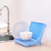 2 шт. сушилка для посуды, открывающаяся на 180 градусов, складная подставка для хранения, подставка для слива столовых приборов, держатель для столовых приборов, ложек, вилок