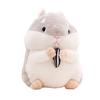 23cm Cartoon Hamster Stuffed Toy Kawaii Soft Animal Mouse Plush Pillow Cushion Birthday Gift For Baby