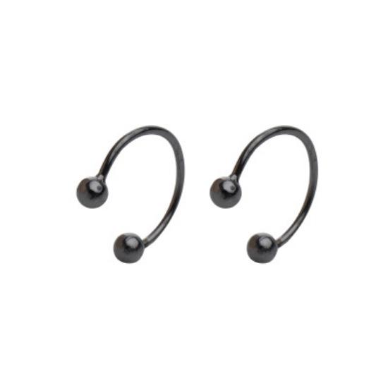 Round Bead Earrings New Style Trendy Personality Earrings Simple and Cold Wind Ear Bone Nails for Women Small and Versatile