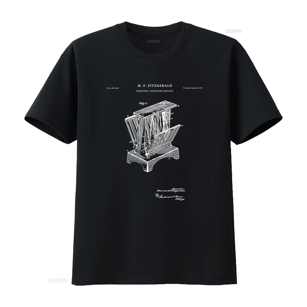 Vintage Sunbeam Radiant Control Toaster Patent Design T Shirt Retro Automatic Old Style Pt498 vintage Washed Breathable graphic