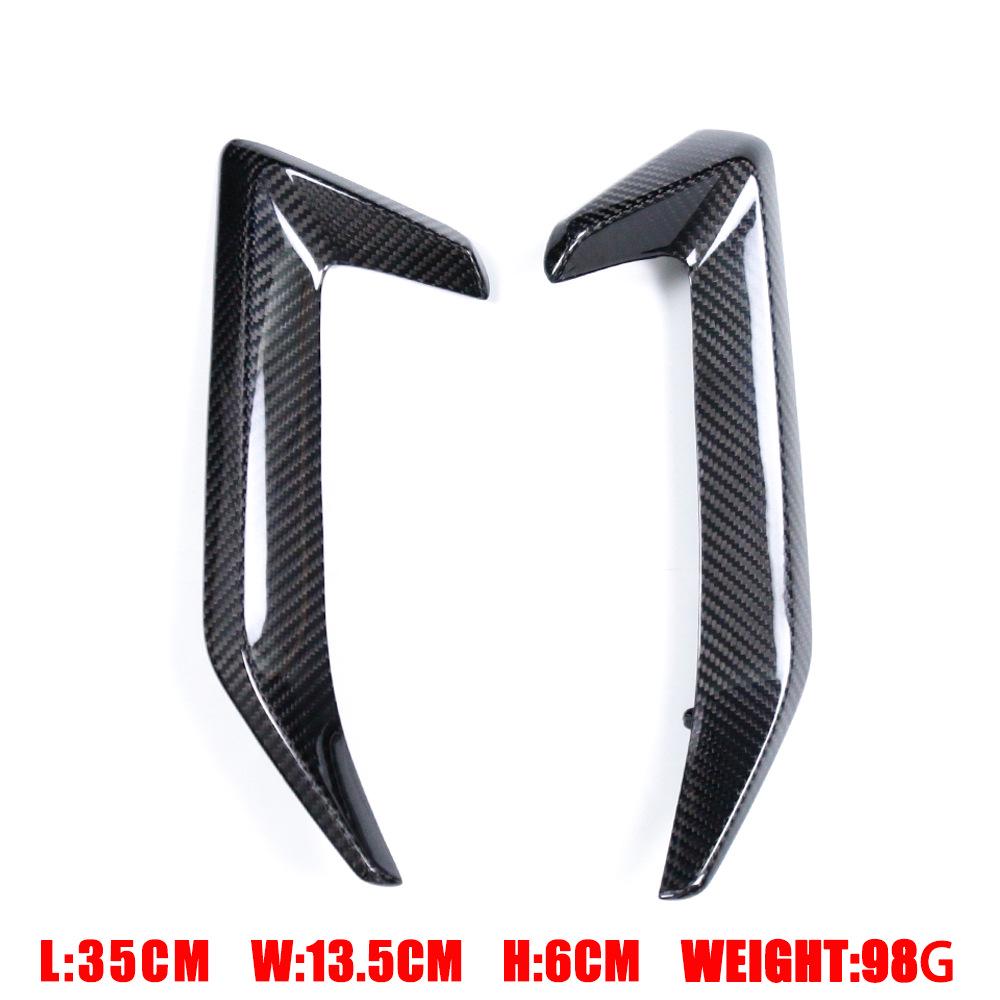 Triumph Daytona 660 Motorcycle Carbon Fiber Front Fender & Fuel Tank Cover Panels