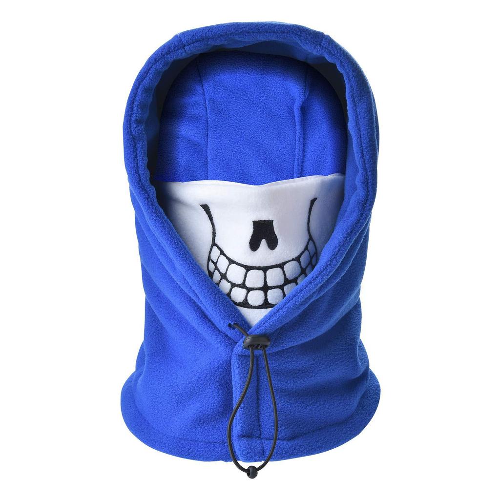 Детская зимняя теплая маска для катания, шапка-балаклава, шапка-пуловер, флисовая снежная шапка