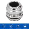 Водонепроницаемый кабельный ввод из нержавеющей стали M32, уплотнительная втулка, регулируемая, 15-22 мм, протектор