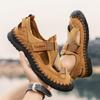 Summer Men's Casual Shoes Large Size Breathable Mesh Casual Sneakers Sandals for Men Mens Leather Sandals