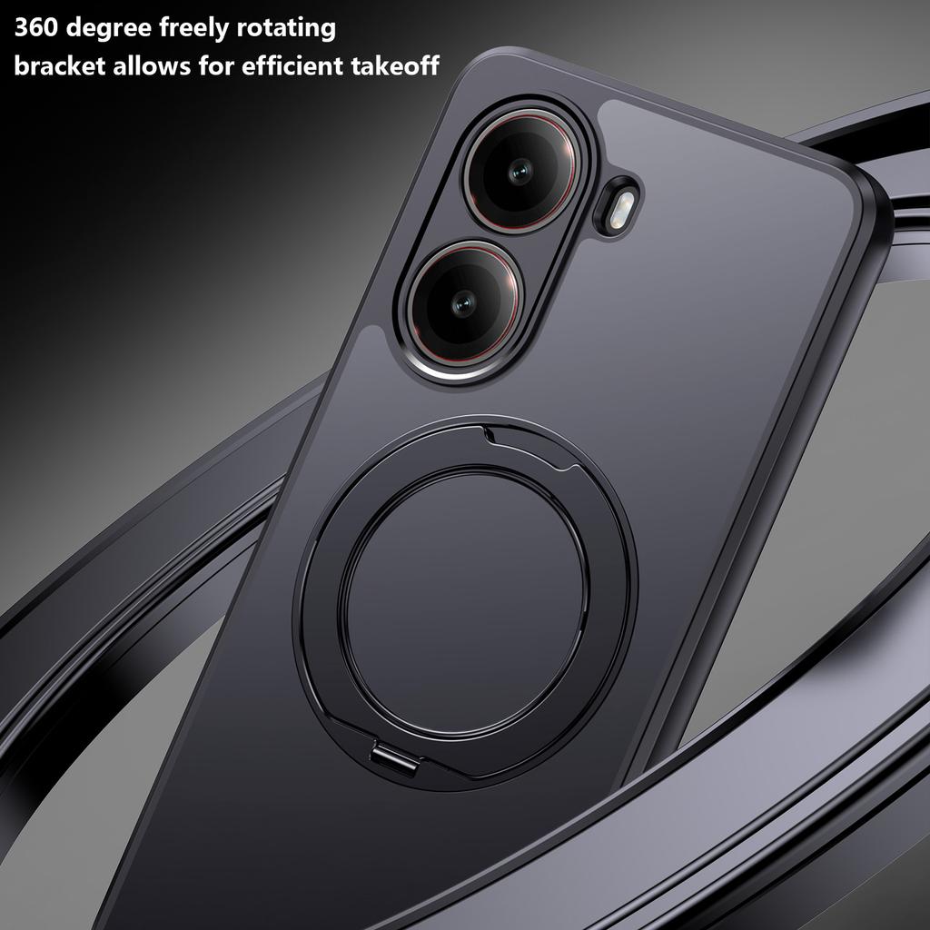 Для Xaiomi POCO X8 Pro Max Чехол Жесткий С Кольцом-Подставкой Магнитный MagSafe Защитная Задняя Крышка Чехол Для POCO X8 X7 Pro Корпус Телефона