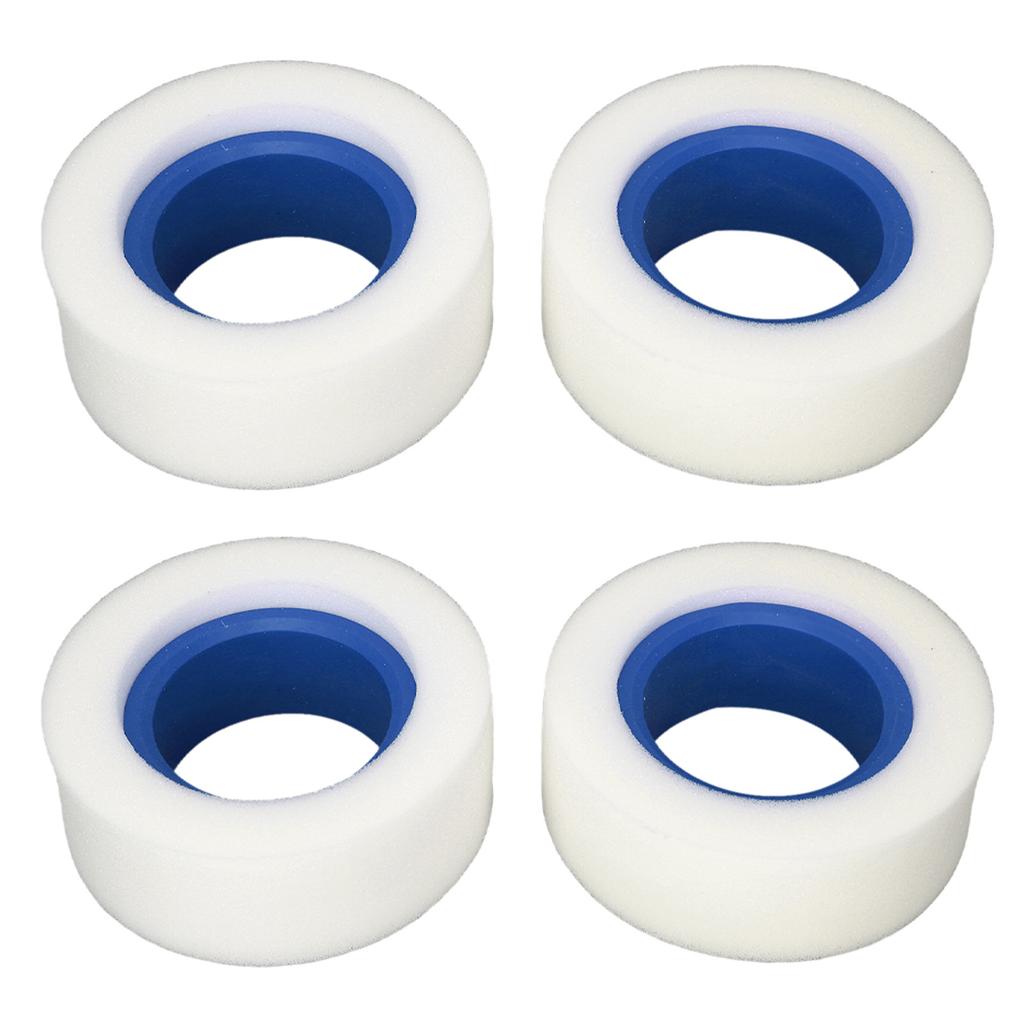 4 шт. Вставки из пеноматериала для RC-шин Двухслойная губка Замена пенопластовых вставок для шин RC-краулера для колес 1/10 1/8 2,2 дюйма