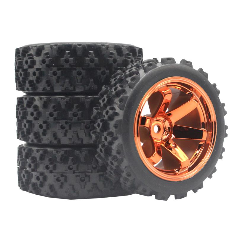 RC Wheel and Rubber Tires OD 70mm for Tamiya TT01 TT02 XV01 HSP HPI Kyosho Traxxas WLtoys 1/10 On-Road Touring Car 94123