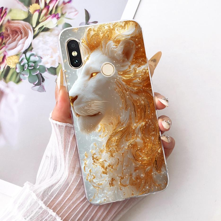 For Xiaomi Redmi Note 6 Pro Case Luxury Butterfly Tree Painted Cover Soft Silicone Case For Xiaomi Mi A2 Lite Redmi 6 Pro Fundas