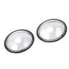 2PCS Lens Guard for ONE X4 Plastic Anti Scratch Panoramic Action Camera Lens Protector Cover for Photography