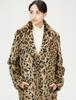 Double Standard Clothing Leopard Fur Size Sov. Coat, Women's, 36, 0307-510-223