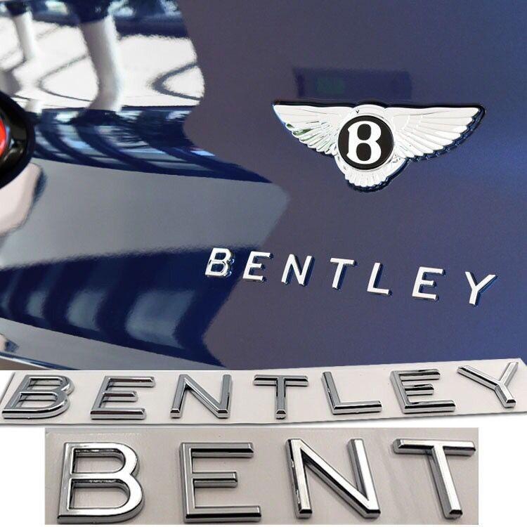 Наклейка на багажник BENTLEY LOGO С Английской Буквой Для Bentley Flying Spur Continental GT Bentayga Mulsanne