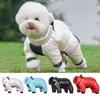 Warm Dog Clothes for Small Dogs Waterproof Build-in Collar Puppy Jumpsuit Reflective Pet Coat French Bulldog Puppy