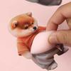 3D Милый Щенок Котенок Наклейка Сжимаемый Чехол для Телефона с Сиба-ину Украшение Детский День Рождения Подарок Фестиваль Принадлежности