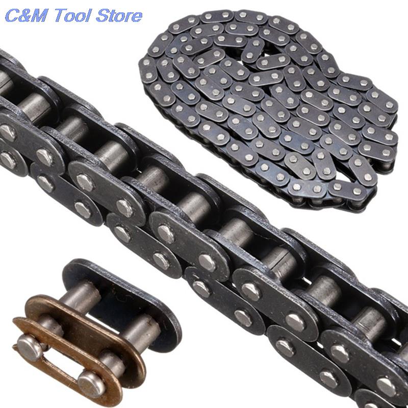 Цепь T8F с запасным главным звеном 26 куб. см 29 куб. см 30,5 куб. см Двигатель ATV Quad Go Kart Dirt Pocket Mini Motor Bike Мотоцикл секция 116