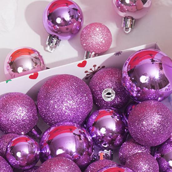 44 Pcs Christmas Balls Ornaments Shatterproof Plastic Baubles Xmas Tree Hanging Decoration for Holiday Party Wedding Decor