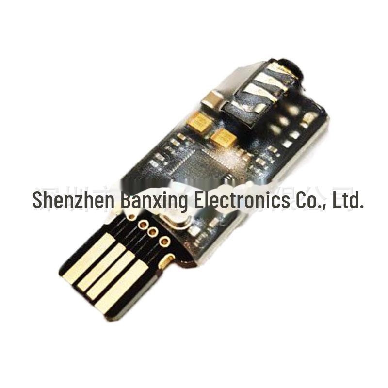 Plug & Play USB Sound Card with CM108B Chip for Raspberry Pi