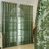 Европейские вышитые кружевные занавески для окон, фильтрующие свет, для гостиной, спальни, балкона, эркера
