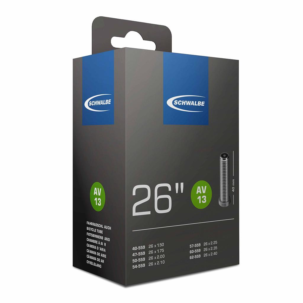 SCHWALBE 26 x tube American style 40 мм вентиль 13AV [Оригинальный продукт] 1.50/2.50