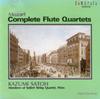 CD КАЗУМИ САТО, СЕЙФЕРТ СТРИНГ КВАРТЕТ - Моцарт - Полные квартеты для флейты 32CM23 Camerata 1987 Япония Классика Б/У