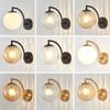 Modern Led Wall Lamps Glass Ball Nordic Minimalist Living Bedroom Bedside Sconce Dining Kitchen Indoor Lighting Fixtures Light