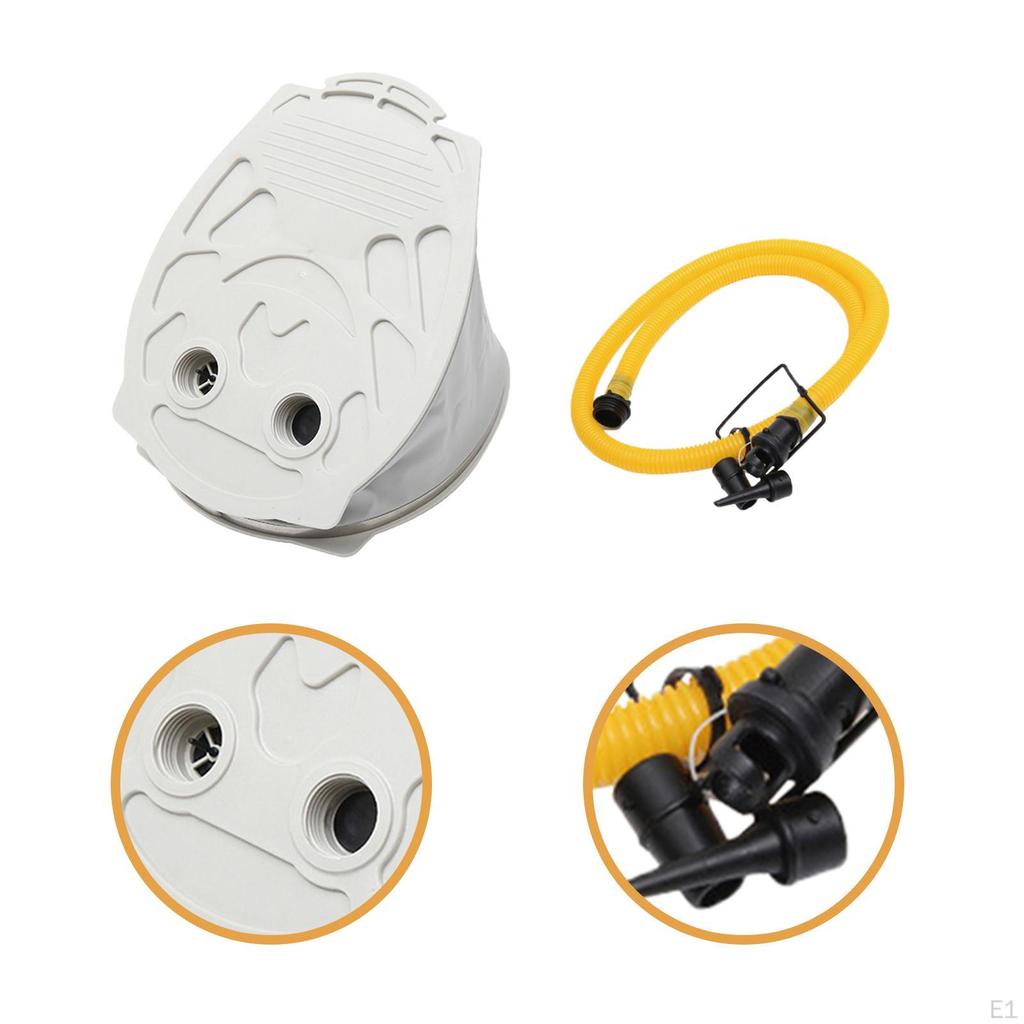 Меховой ножной насос Высокообъемный портативный надуватель Воздух для плота Поплавок Надувной бассейн