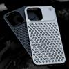 Чехол из алюминиевого сплава для Iphone 15 14 Pro Max, чехол для Iphone 12 13 Pro, чехол для iPhone, полый рассеиватель тепла, подходит для защиты от падения