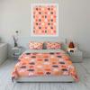 Colorful Geometric Bedding Set Bedding Duvet Cover Set Duvet Cover Pillowcases (1 * Duvet Cover 2 * Pillowcases, without duvet insert)