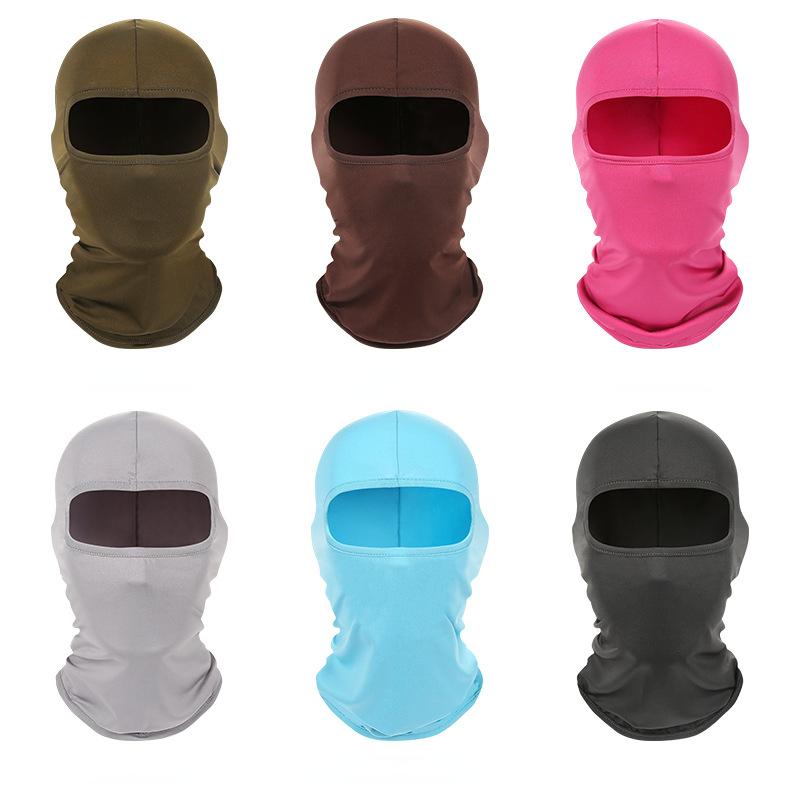 Mens Bicycle Cap Balaclava Full Face Ski Mask Hood Hiking Camping Hunting Tactical Military Airsoft Cap Bike Hats Neck Gaiter