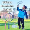 Shock Absorbing Children Badminton Racquets Lightweight Badminton Racket Set  Tennis Equipment