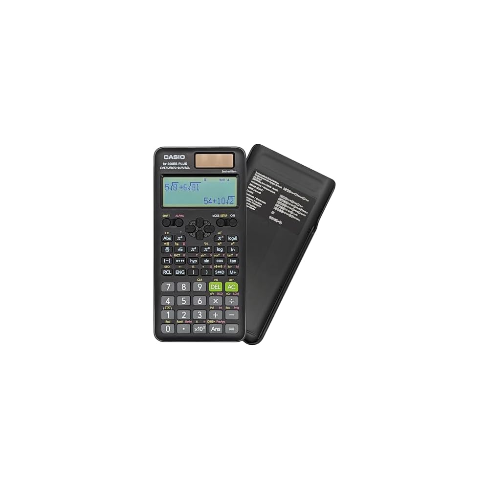 Casio FX-300ESPLUS2 with Authenticity Verification (FX-300ESPLS2-S-CT)