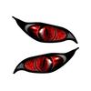 Car Eye Stickers - Eye Car Decal Mirror Sticker,2 Reflective Eye Stickers Scary Simulation