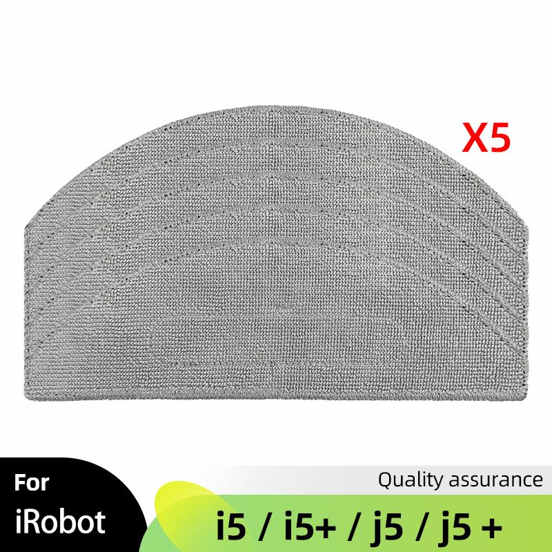 Подходит для iRobot Roomba Combo j5, j5+ Plus, i5, i5+ Plus Запасные части Ролик Боковая щетка Насадки для швабры Hepa-фильтр Мешок для пыли