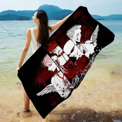 Apanese Classic Anime NANA Microfiber Beach Towel Absorbent Quick Dry Soft Yoga Swimming Resort Mountain Climbing Towel