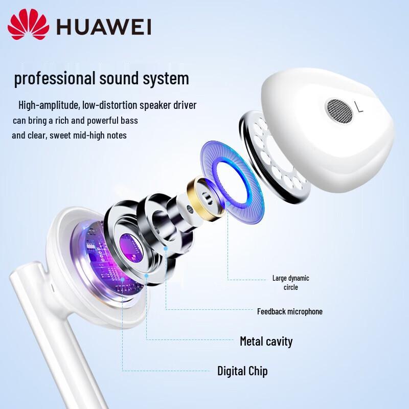 Проводные наушники Huawei AM115 3,5 мм