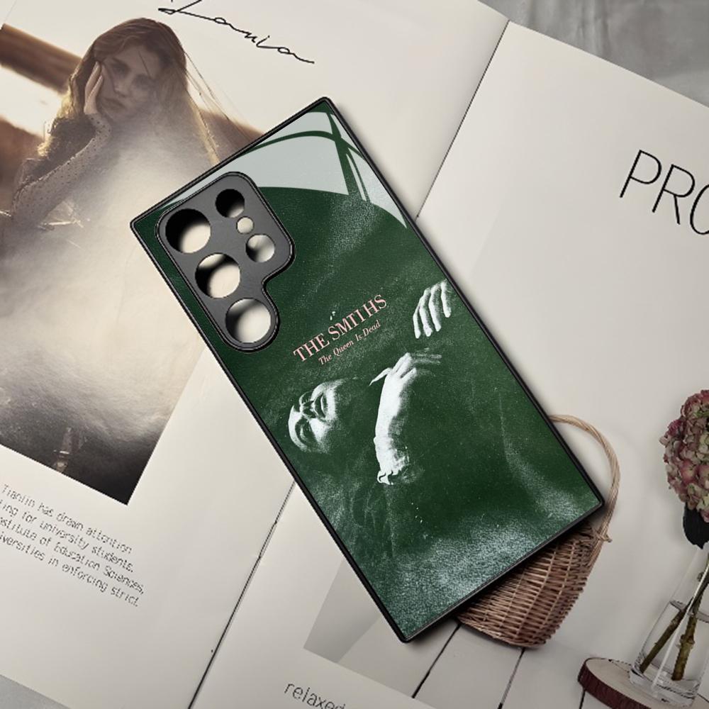 THE SMITHS Чехол для телефона Rock Ban для Samsung Galaxy S26 S25 S24 S23 S22 S20 S21 Edge Ultra Plus Fe Цветной Серебристый Чехол