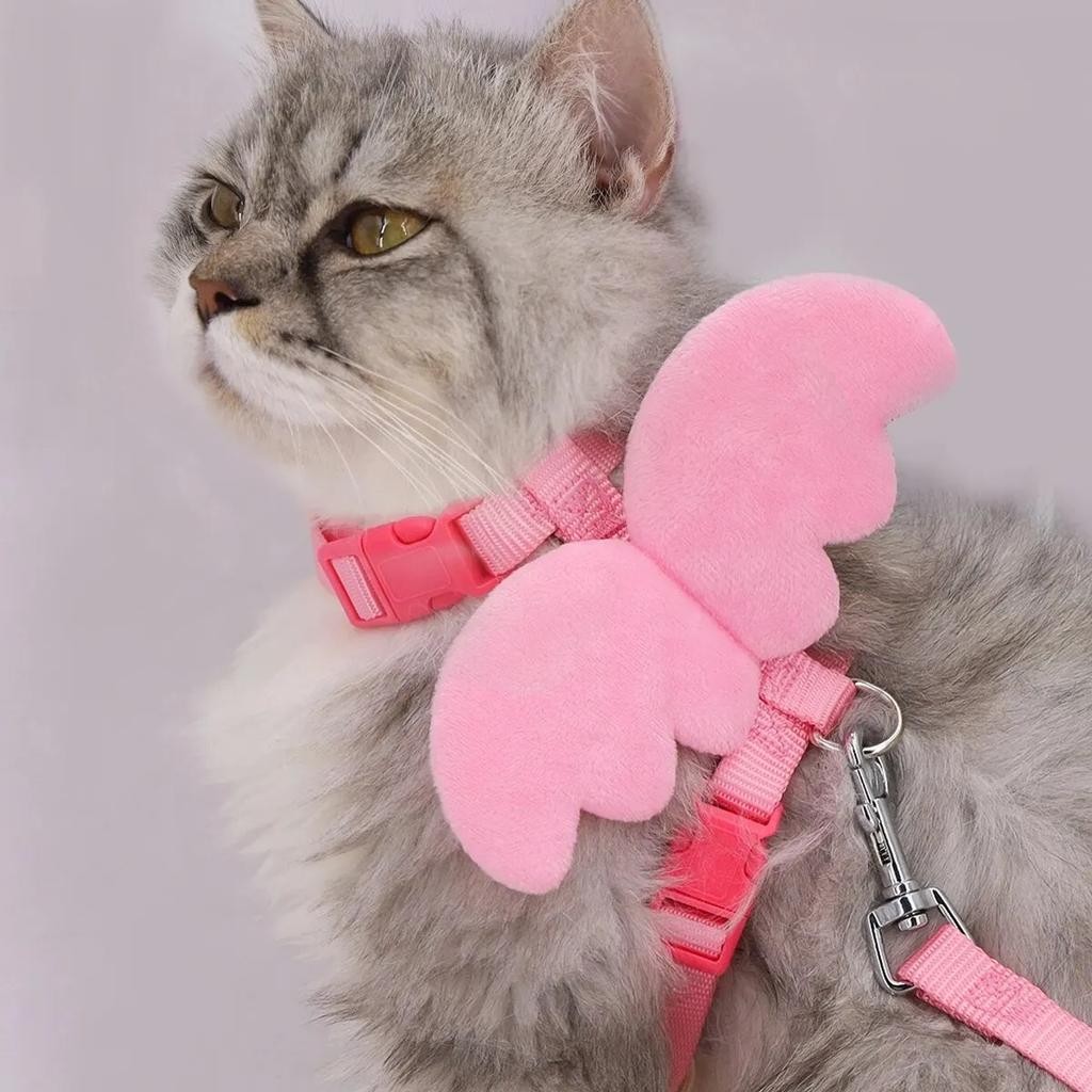 1 шт. Набор из шлейки и ручки Wings Pet для кошек и маленьких собак