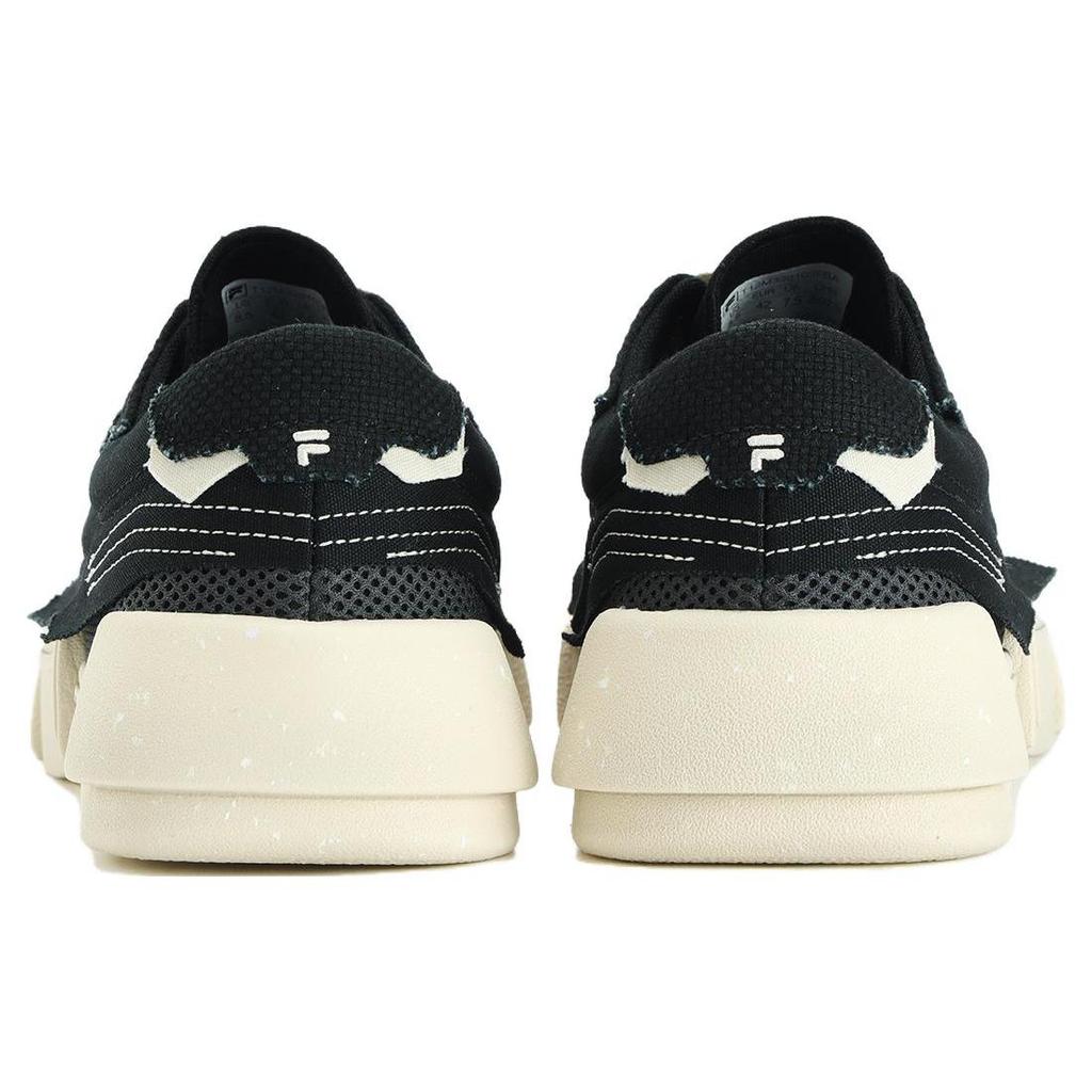 Fila Мужские износостойкие низкие парусиновые кеды POP, черно-белые, артикул T12M332103FBA