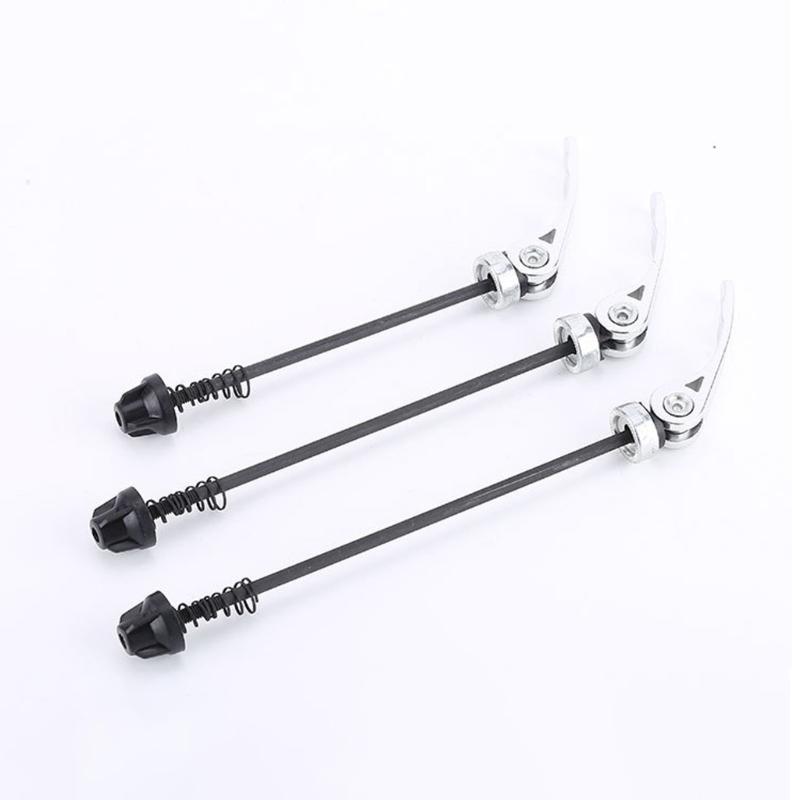 2 Pcs High-Strength Bicycles Wheel Axles Set Bike Quick Release Axles Skewers Lever Mountain Road Bike Wheel Hub Skewers