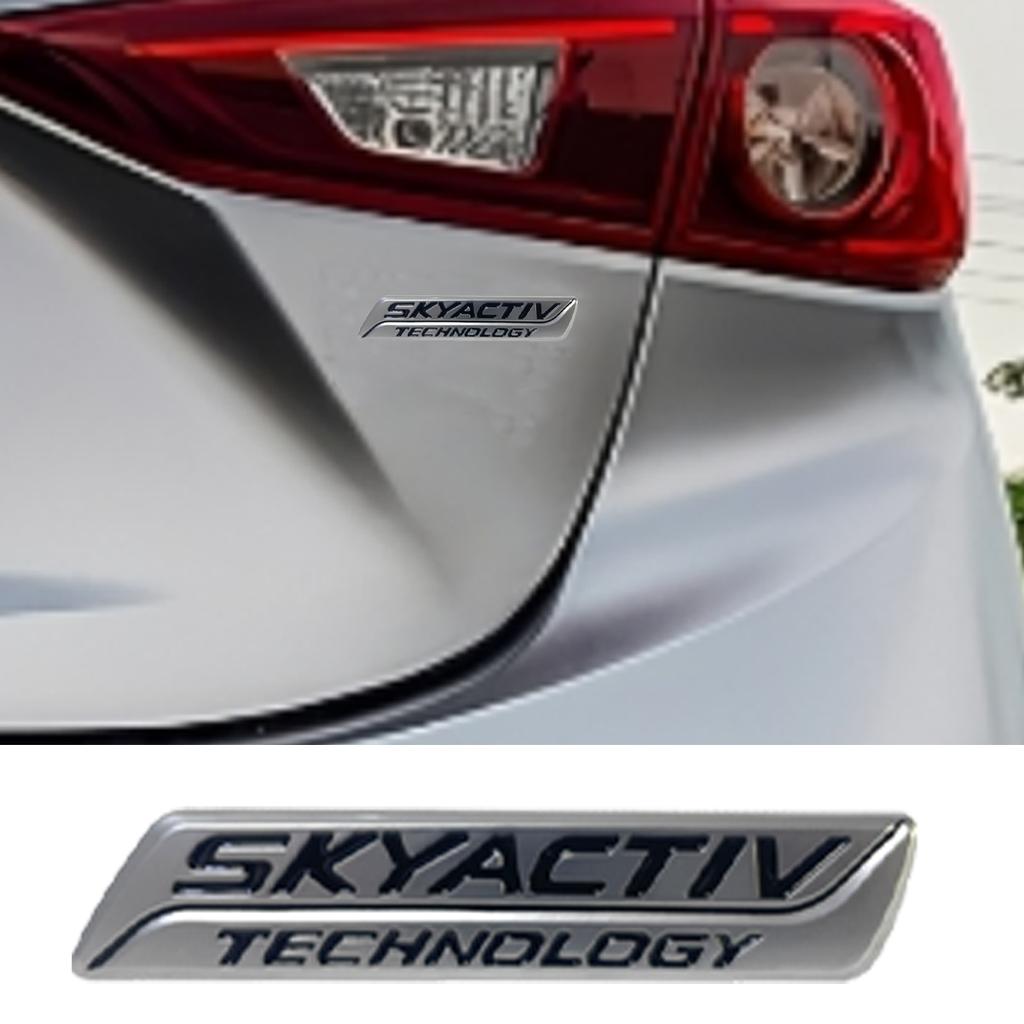 Skyactiv Technology Car Badge Car Emblem For M3 M5 Atenza Axela Trunk Badge Logo Sticker