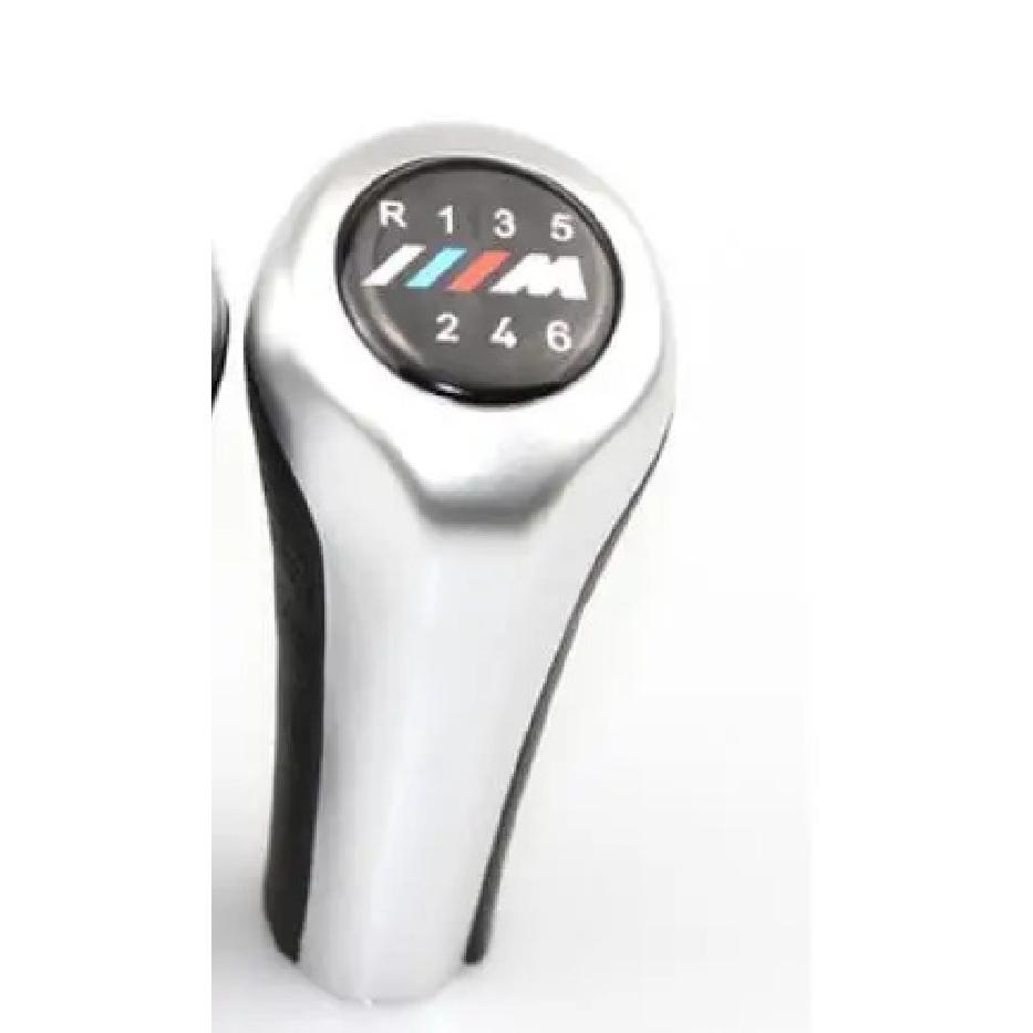 Gear Shift Knob For BM W 1 3 5 6 Series E46 E53 E60 E61 E63 E65 E81 E82 E83 E87 E90 E91 E92 X1 X3 X5 M Chromed Matte Carbon