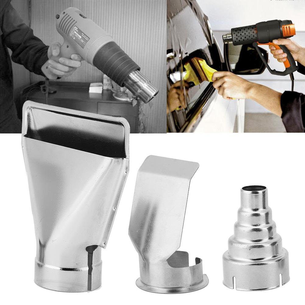 3шт высокотемпературная стальная насадка для воздушного пистолета, аксессуары для электроинструмента, не протекает