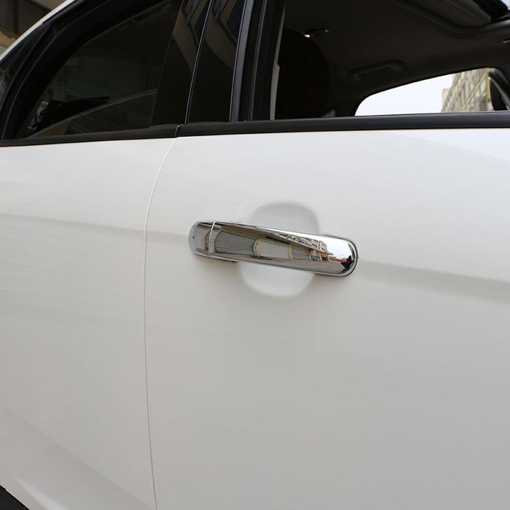 Color My Life ABS хромированная отделка дверной ручки автомобиля, защитный чехол для Ford Focus 2 3 4 MK2 MK3 MK4, авто наклейка