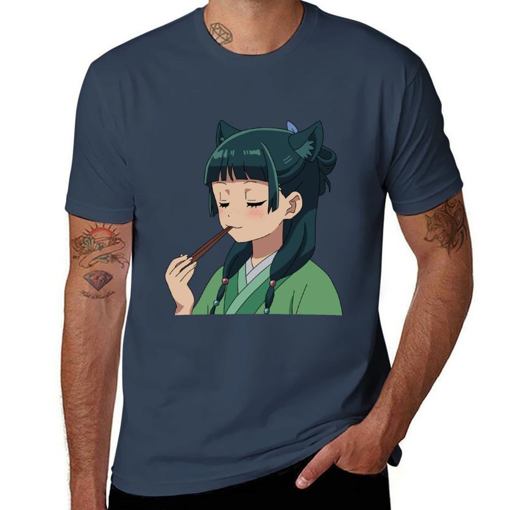 The Apothecary Diaries: Enchanting Herbal Fantasy Art T-Shirt Casual Loose Daily Wear T-Shirt