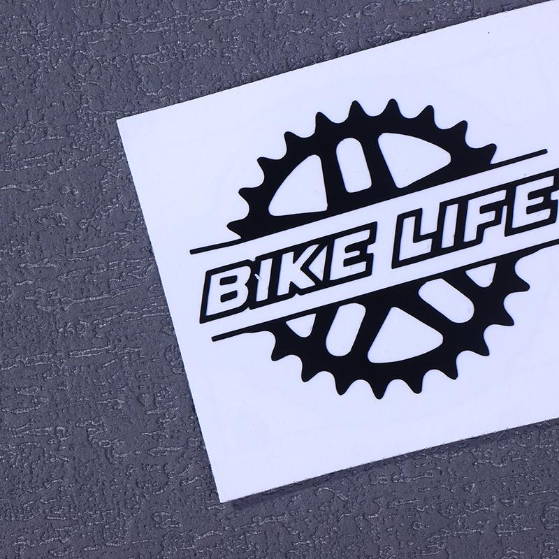 1 шт. Наклейки Bike Life для велосипеда, для рамы, верхней трубы, декоративная виниловая наклейка для шлема, для велосипеда, водонепроницаемые мотоциклетные аксессуары
