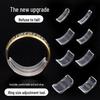 Invisible Soft Ring Gasket Set (8-Piece) – Adjustable, Comfortable Diamond Ring Size Adjuster, Hand-Friendly Jewelry Tool