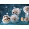 Full Round 5D DIY Diamond Painting "Hedgehog Dandelion" Pictures of Rhinestones Diamond Embroidery