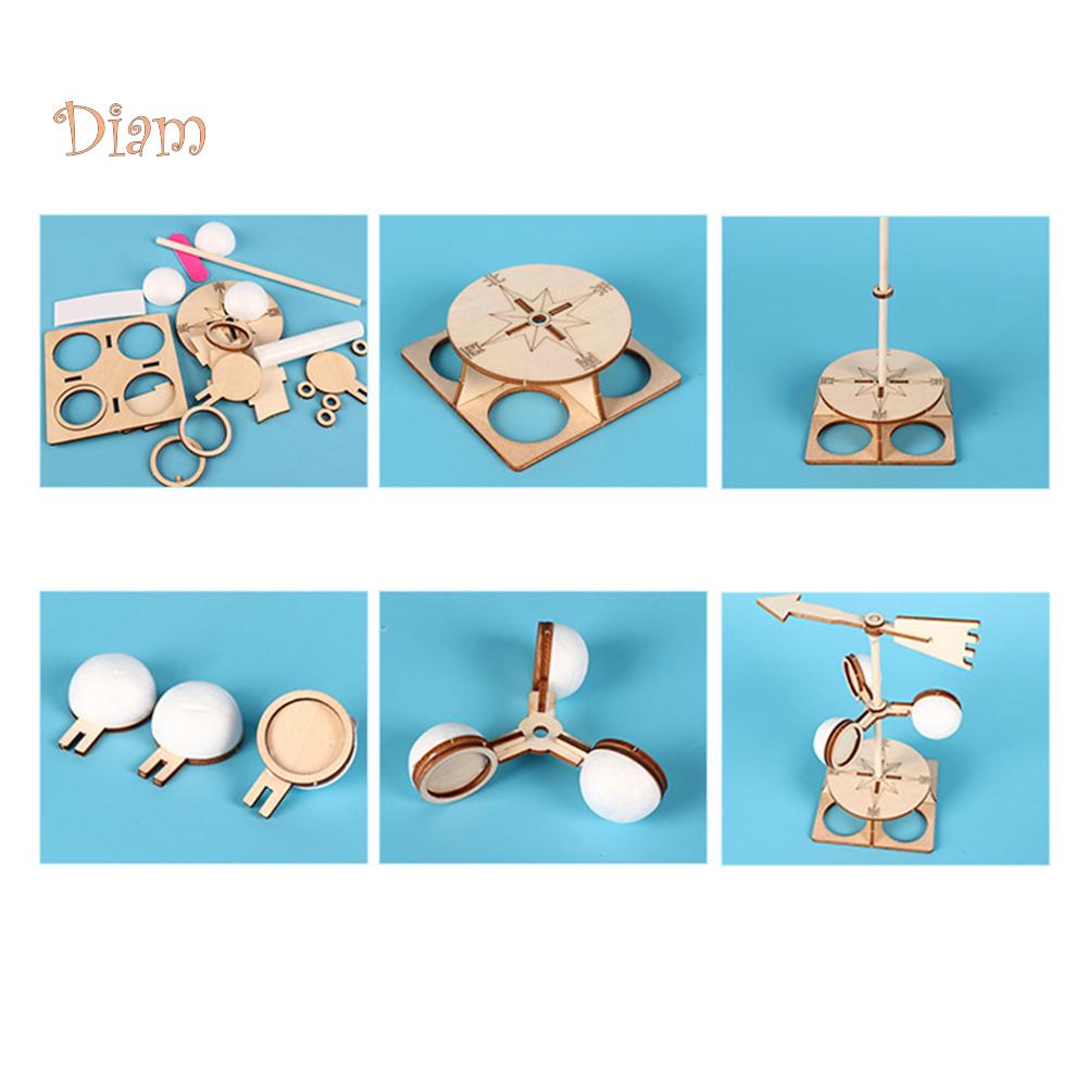 Детский детский игрушечный флюгер своими руками, набор для научных физических экспериментов, развивающие игрушки