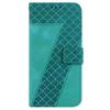 For TECNO Spark 30 Pro 4G Stand Case 7-Shaped Pattern Imprint Leather Phone Cover with Strap